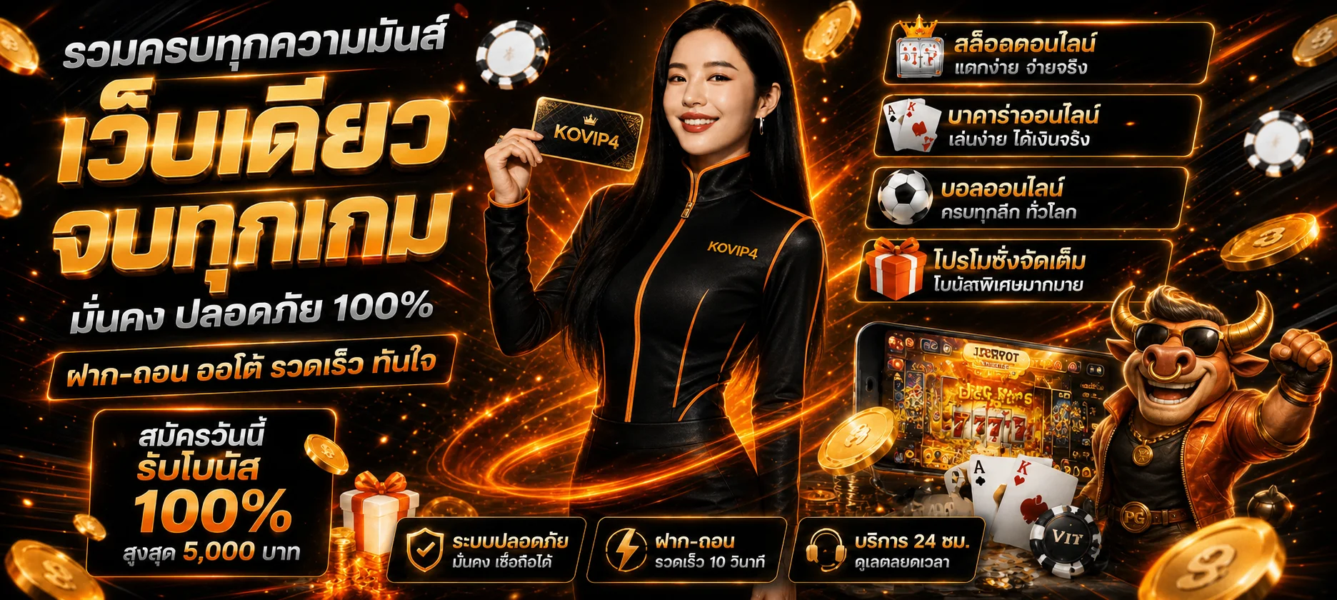 KOVIP4 | ทางเข้า KO.GAME สมัครสมาชิกและเข้าสู่ระบบ
