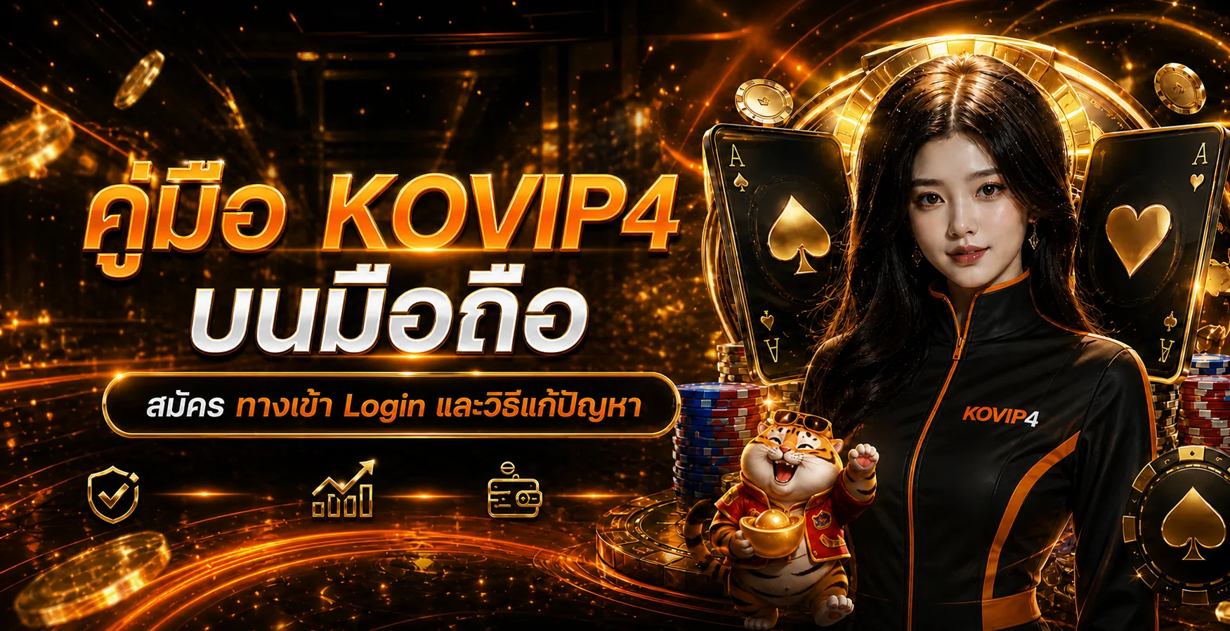 KOVIP4 บนมือถือ | สมัคร ทางเข้า Login และแก้ปัญหา